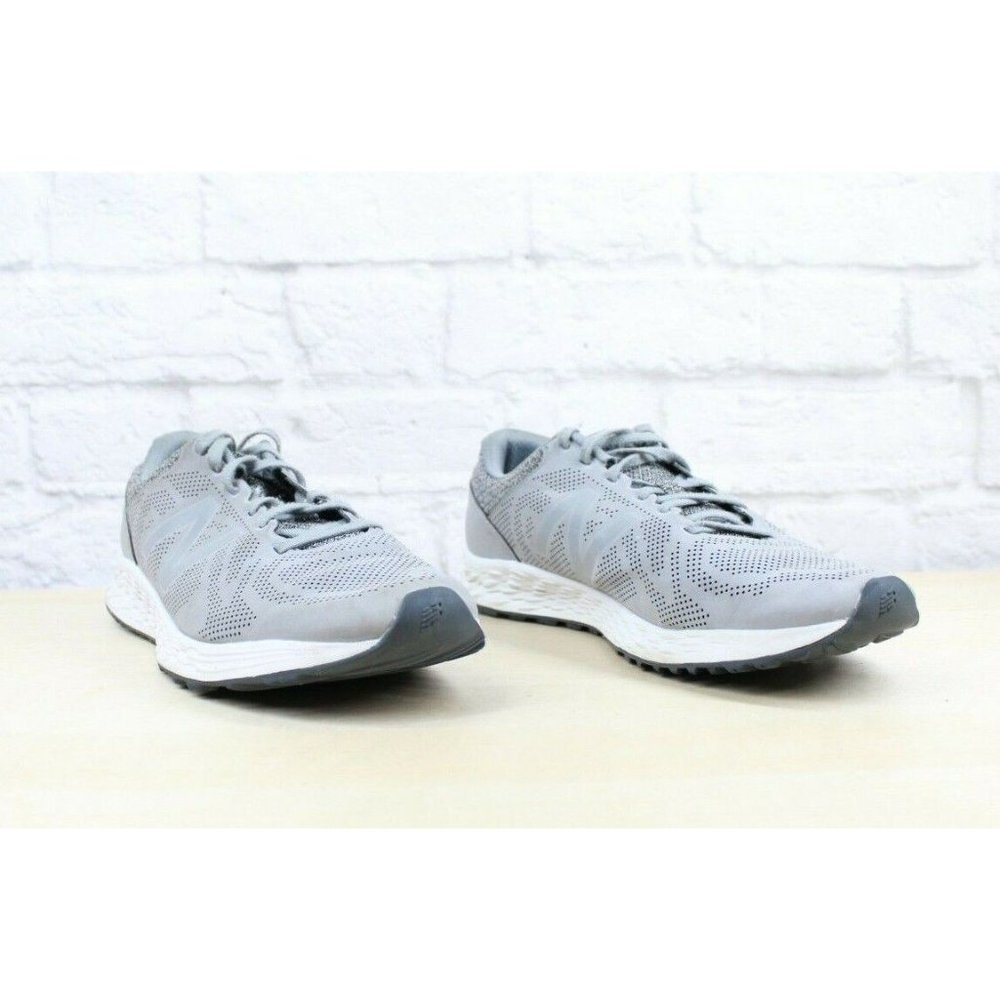 New Balance Gray Mesh Lightweight Athletic Running Sneakers Size 9.5 - Picture 3 of 9